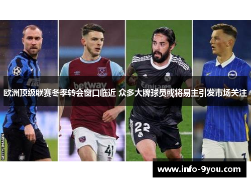 欧洲顶级联赛冬季转会窗口临近 众多大牌球员或将易主引发市场关注
