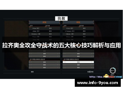 拉齐奥全攻全守战术的五大核心技巧解析与应用