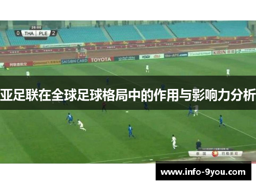 亚足联在全球足球格局中的作用与影响力分析